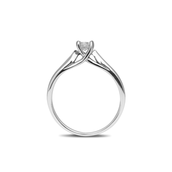 Elegantný briliantový prsteň - Image 4